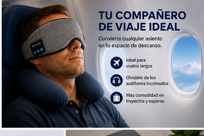 SUEÑOTOTAL™ ANTIFAZ PARA DORMIR CON BLUETOOTH