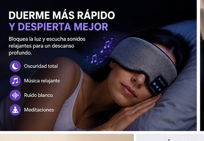 SUEÑOTOTAL™ ANTIFAZ PARA DORMIR CON BLUETOOTH