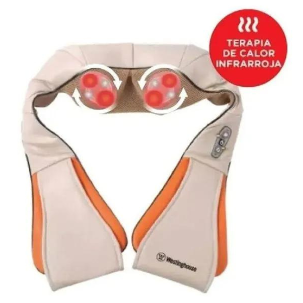 Masajeador eléctrico de cuello y hombros con calor